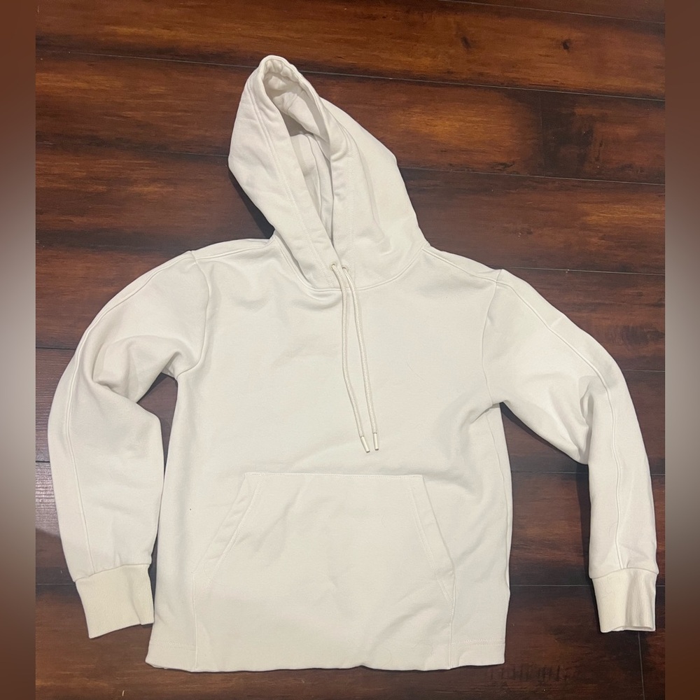Athleta White Hoodie